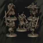 Caballeros Forlorn con gran espadón - Imagen 2