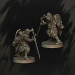 Caballeros Forlorn con gran espadón - Imagen 7