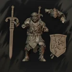 Caballeros Forlorn con gran espadón - Imagen 8