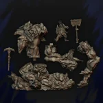 Diorama Buscadragones en batalla - Imagen 5