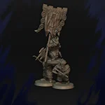 Señor del clan, portaestandarte de batalla Sobre Escudo - Imagen 4