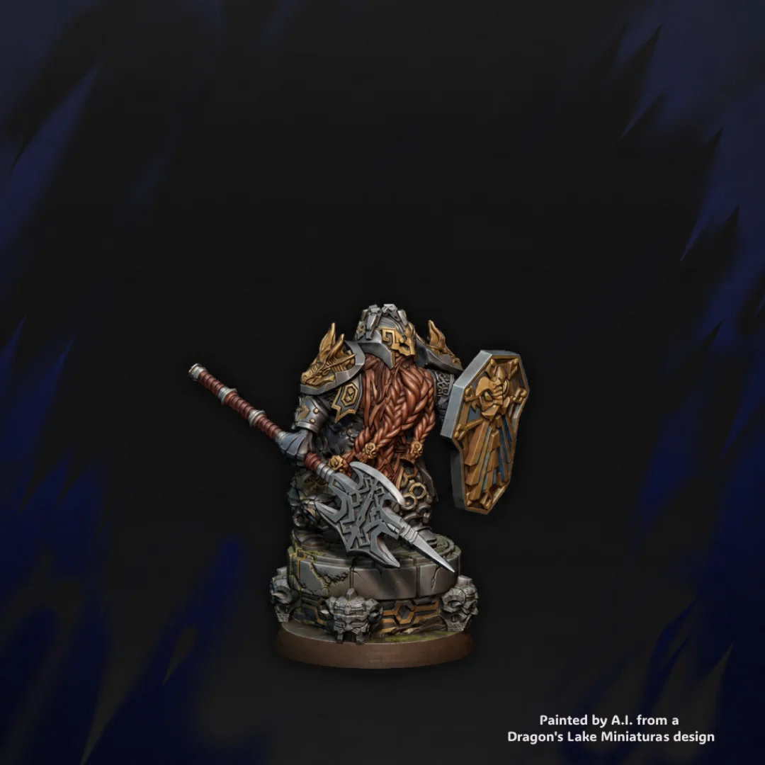 senor clan Señor del clan, portaestandarte de batalla - Imagen 1