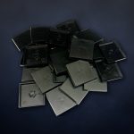 Peana plástico 25x25mm