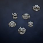 Bits cabezas de orcos