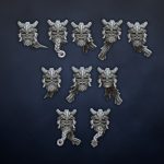 Bits cabezas de Huskarls