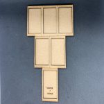 25x50mm a 30x60mm Adaptador de bandeja formación de lanza para TOW