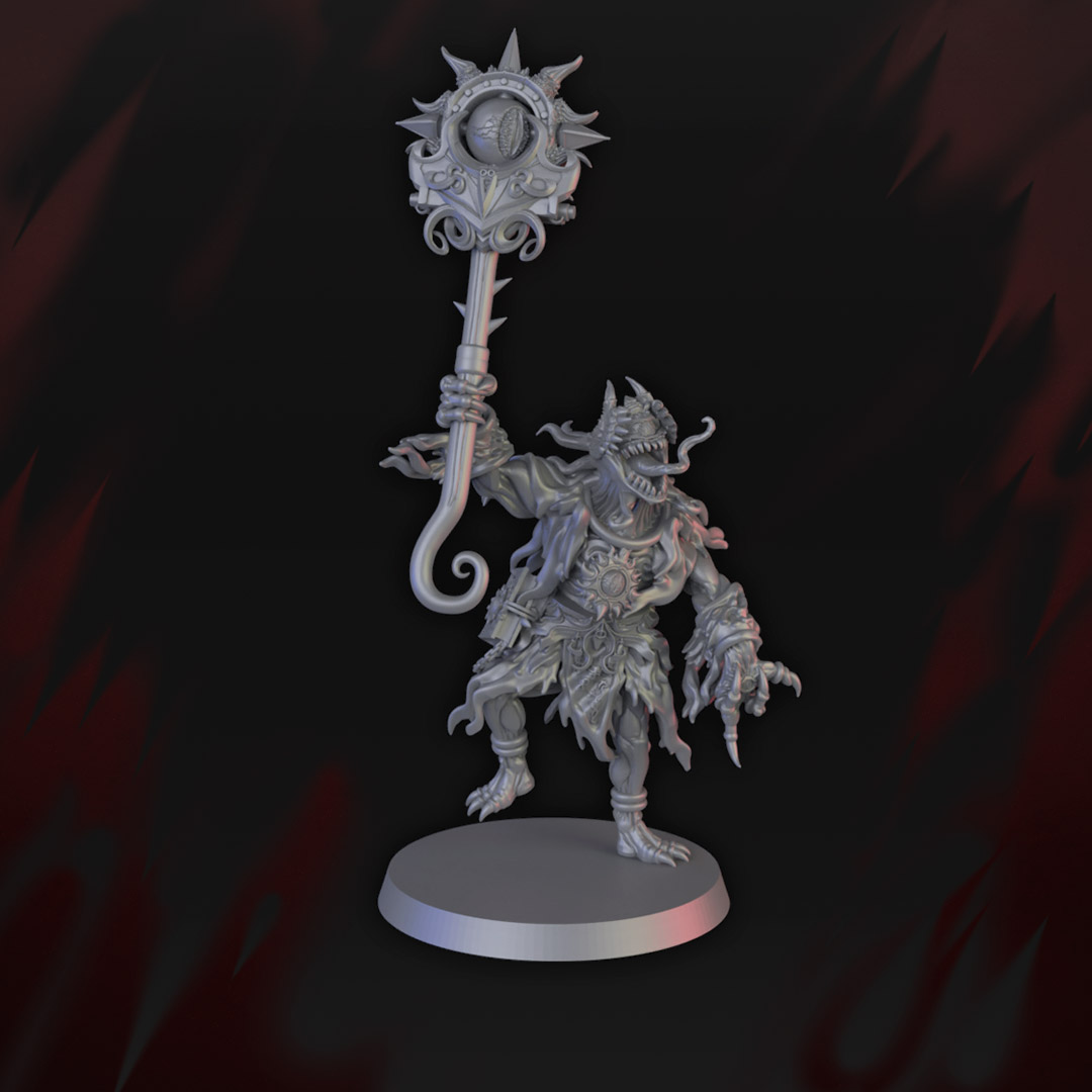 Chronarch of Ages-Tzeentch-Daemon-Chaos-40k-AOS-9thAge-01 Cronarca de las Eras - Imagen 1