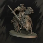Señor de Equitania en caballo - Imagen 2