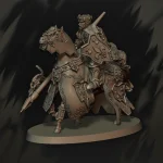Señor de Equitania en caballo - Imagen 5