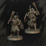 Caballeros Forlorn con escudo - Imagen 3