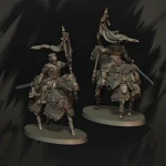 Caballeros Forlorn en caballo (grupo de mando) - Imagen 4