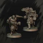 Caballeros Forlorn con escudo - Imagen 7