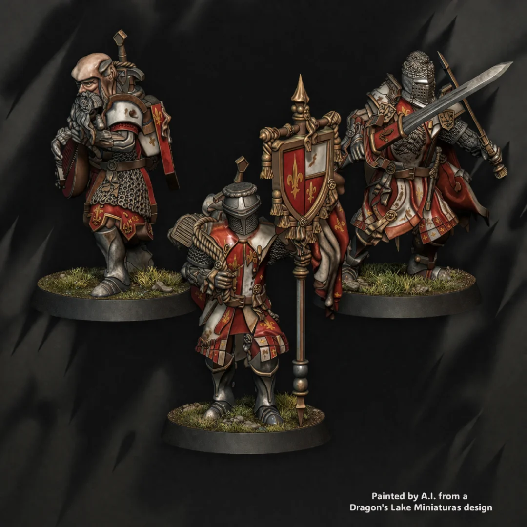 forlorns cg Caballeros Forlorn (grupo de mando) - Imagen 1